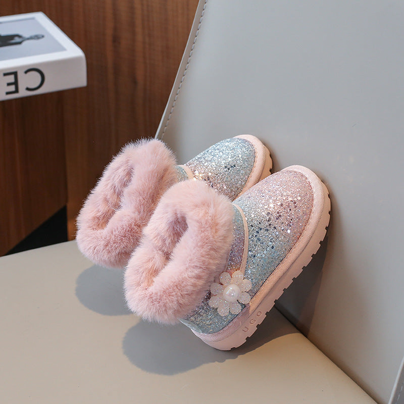 Bota Infantil Pelinhos y Florzinha