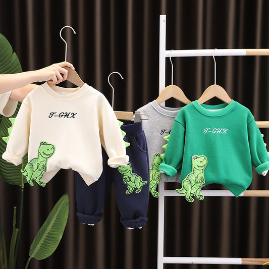 Conjunto de dinosaurios para niños