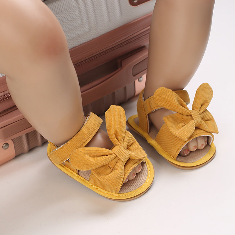 Sandalias de verano con lazo para niños