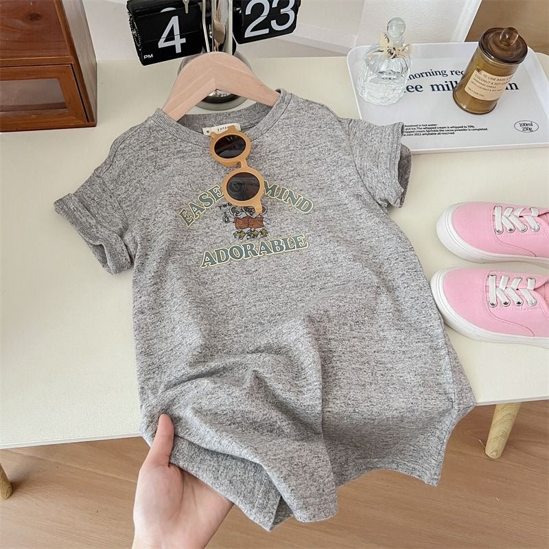 Vestido Camiseta Infantil Para Mujer