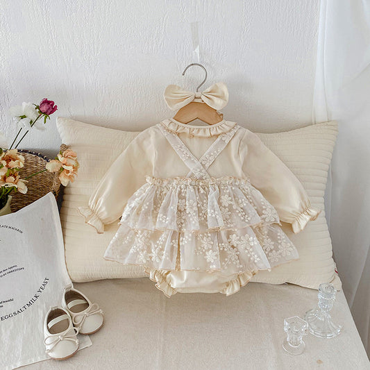 Body de tul floral para mujer