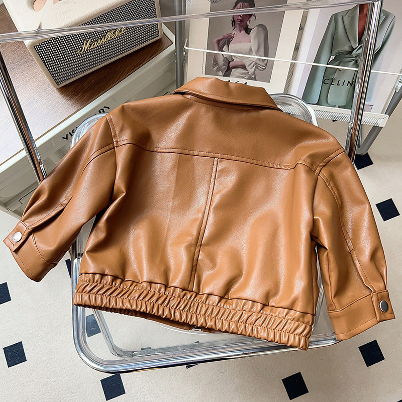 Chaqueta  Bolsos de Cuero para Niños