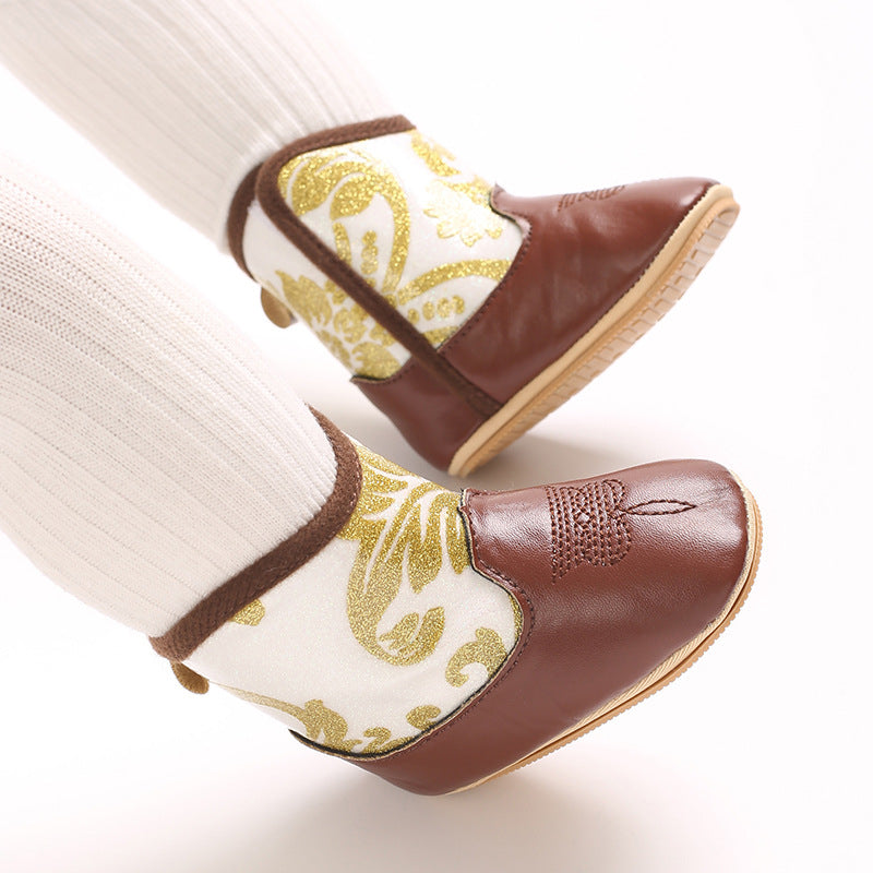 Botas con Estampado Campestre para Niños