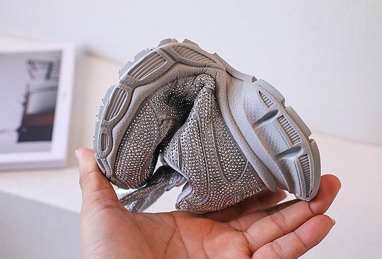 Zapatillas Deportivas Brillantes para Niños