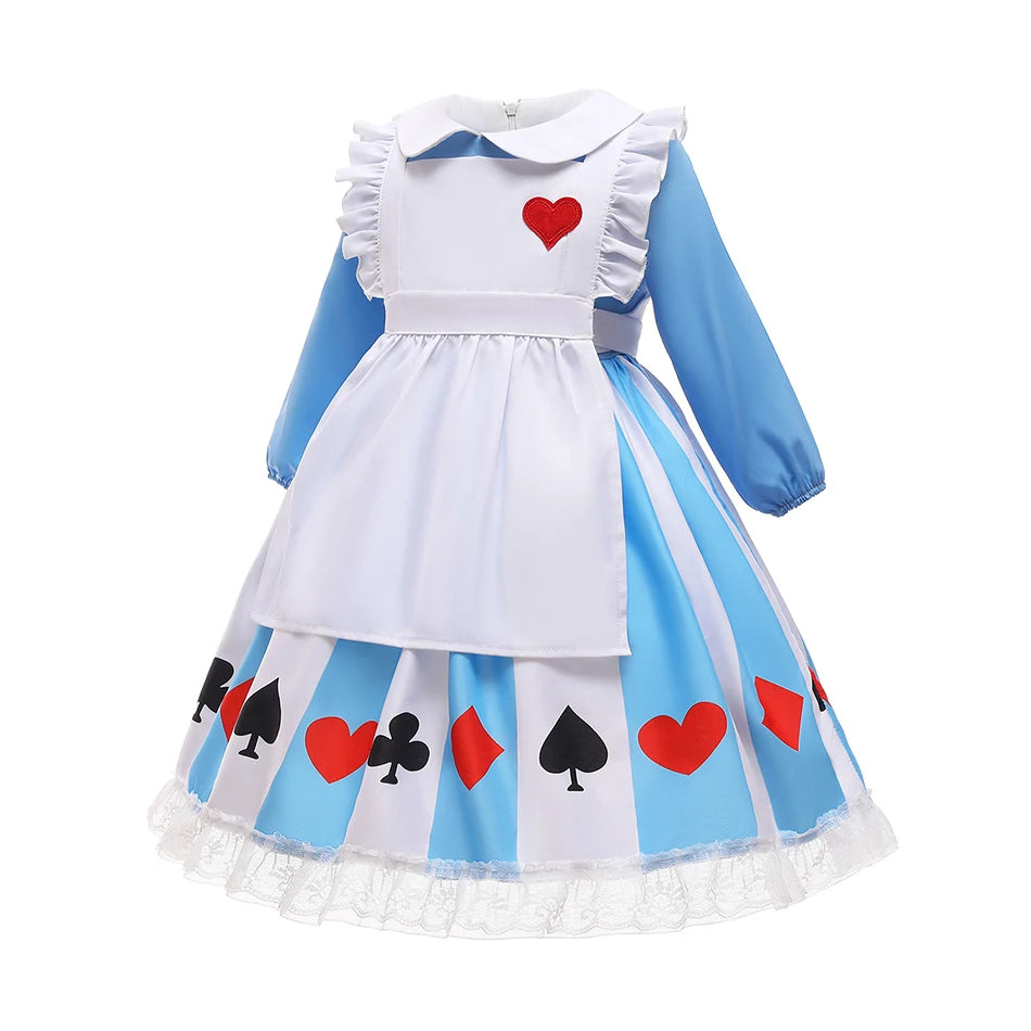 Vestido de fiesta infantil Corazones