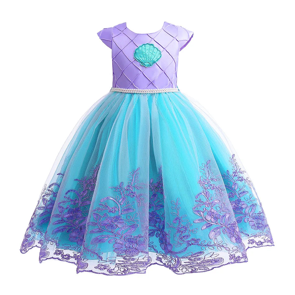 Vestido de Fiesta Infantil Sirena