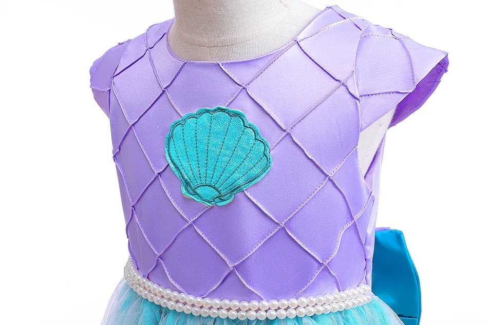 Vestido de Fiesta Infantil Sirena