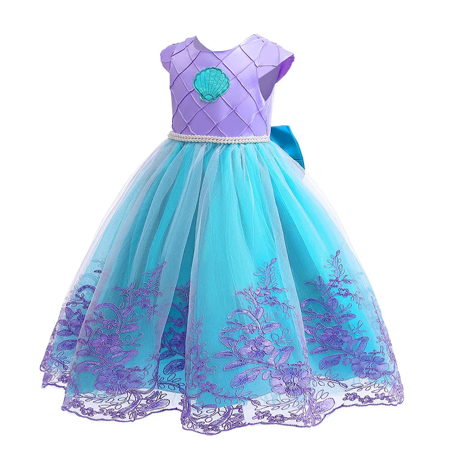 Vestido de Fiesta Infantil Sirena