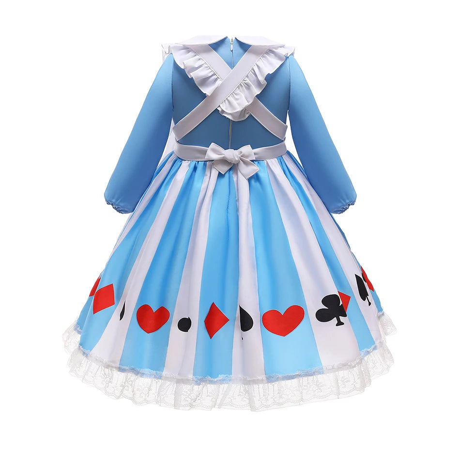 Vestido de fiesta infantil Corazones