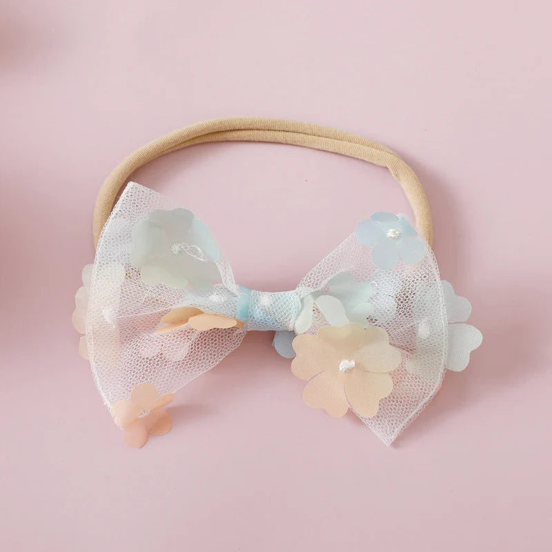 Body Infantil Tul Floral + Lazo