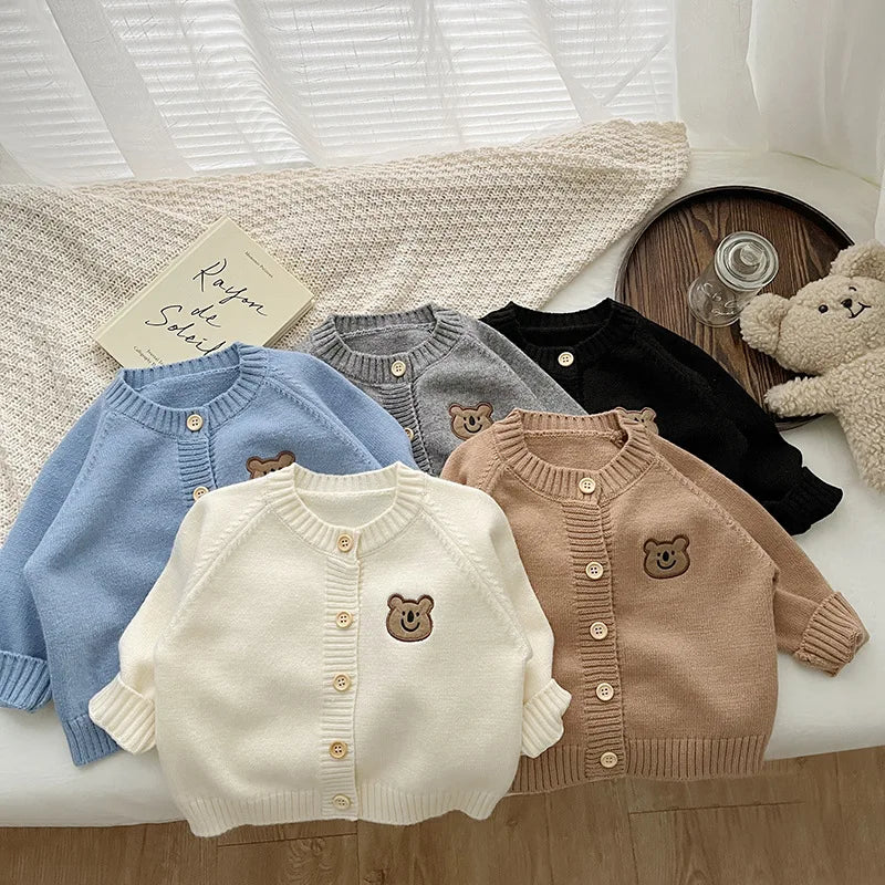 Cárdigan infantil de Tejido de Oso