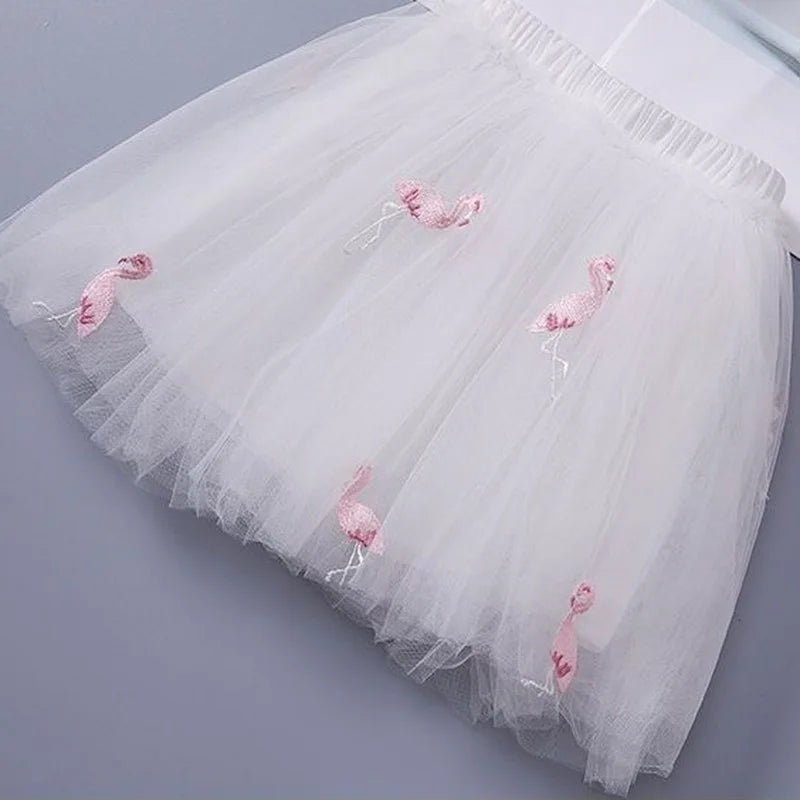Saia Infantil Tule Flamenco