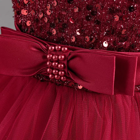 Vestido Navideño Brillante