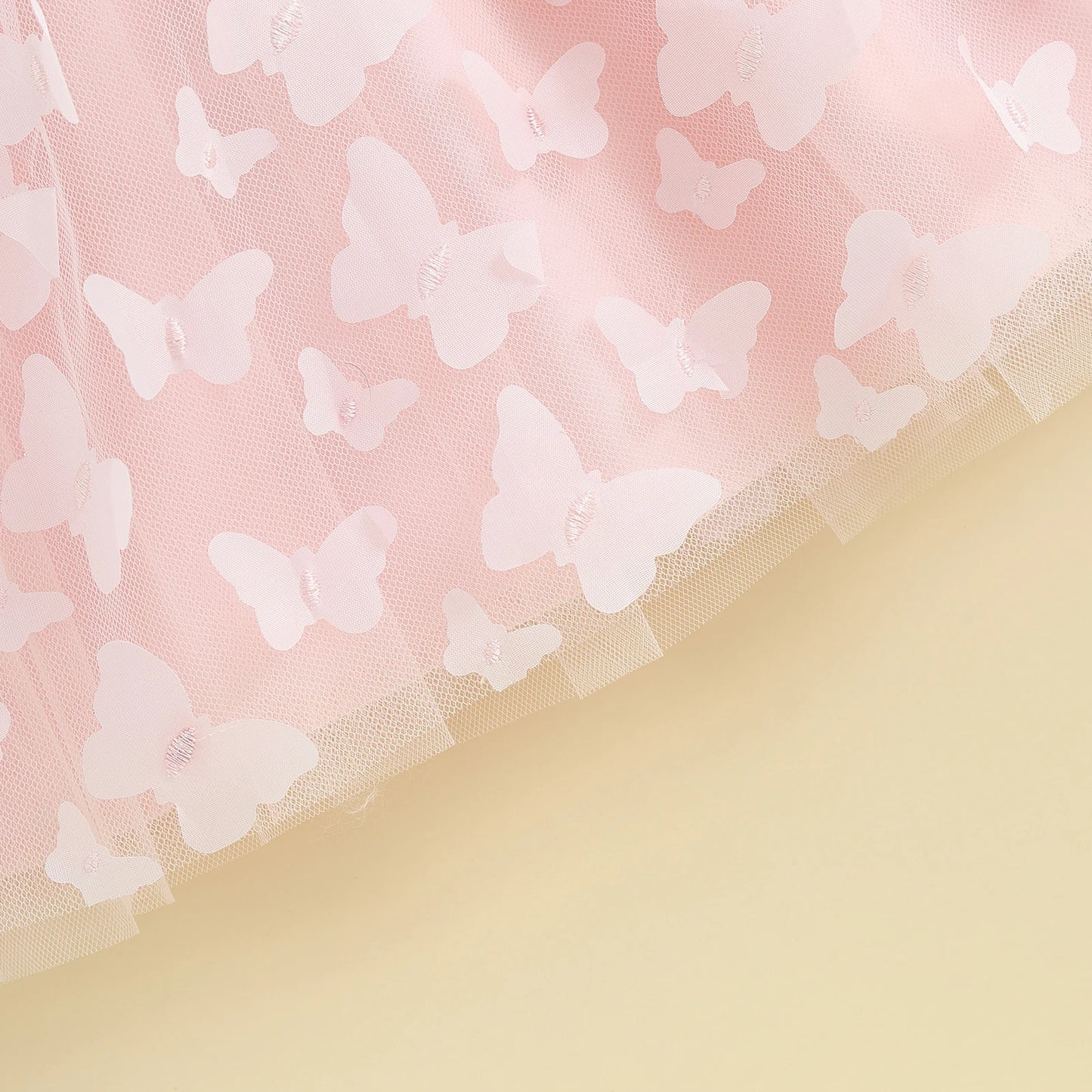 Vestido infantil navideño mariposa