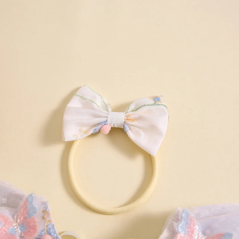 Body Infantil Tul Mariposas