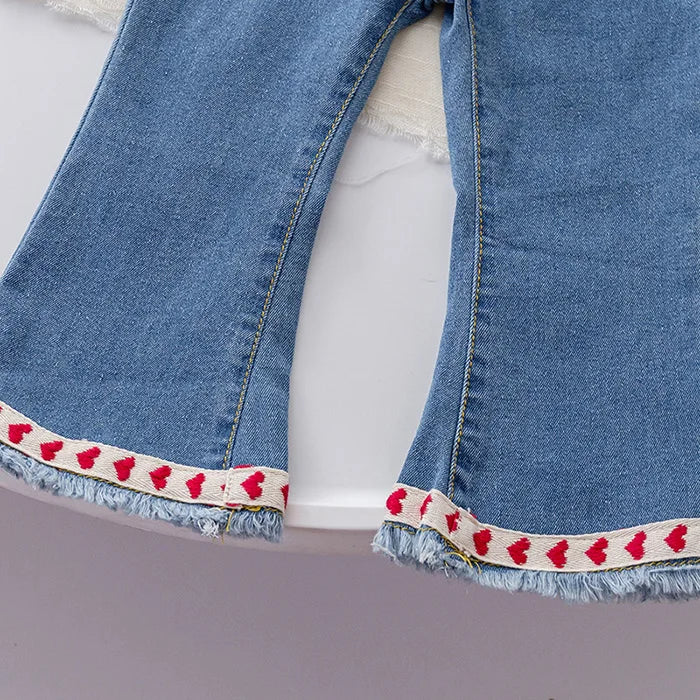 Pantalones Infantiles Corazones