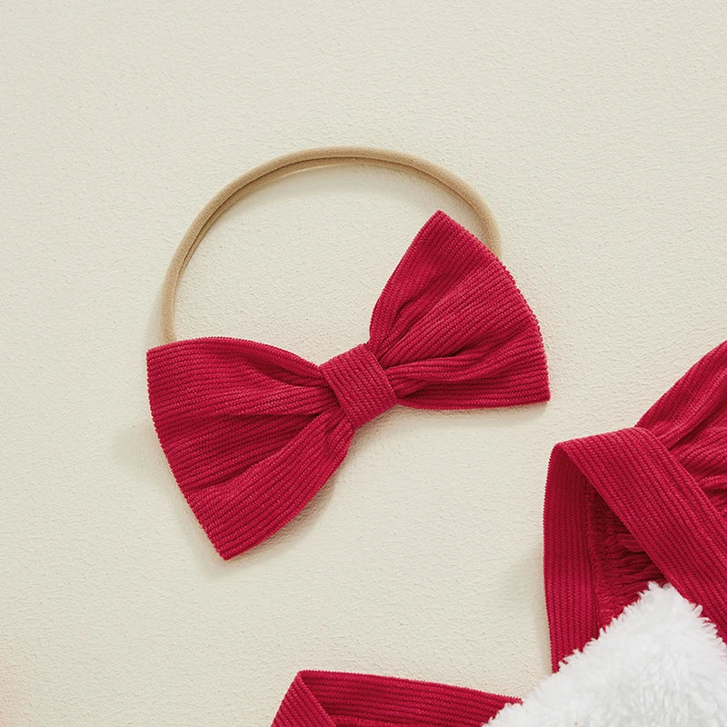 Body Infantil de Encaje Navideño