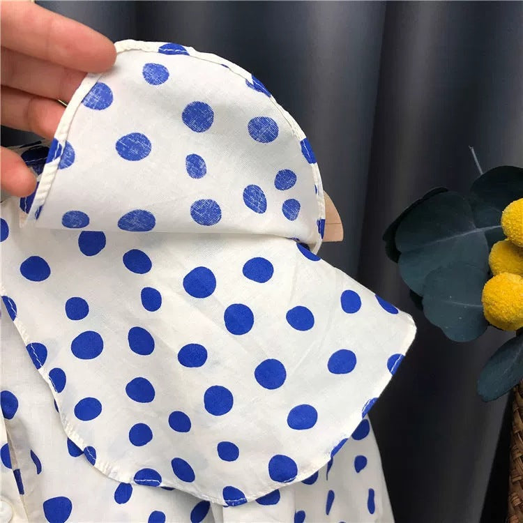 Conjunto Infantil de Lunares y Jeans