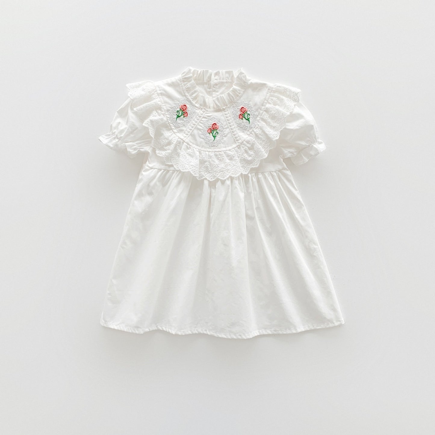 Vestido infantil de Encaje floral