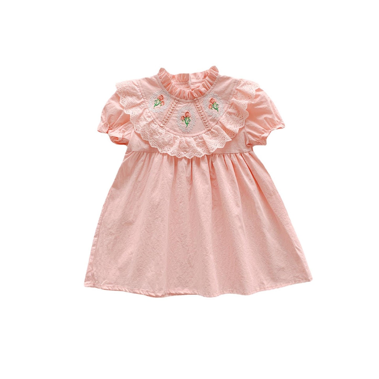 Vestido infantil de Encaje floral