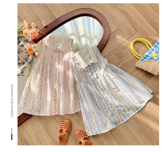 Vestido Golinha Floral Infantil