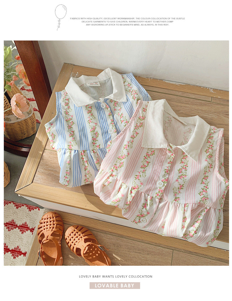 Vestido Golinha Floral Infantil