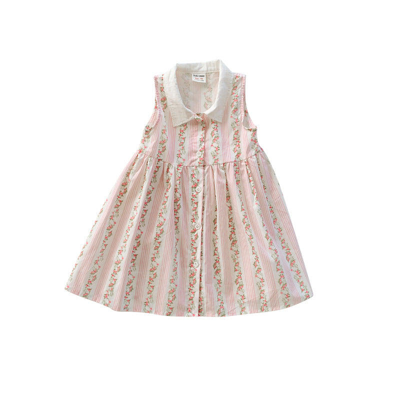 Vestido Golinha Floral Infantil
