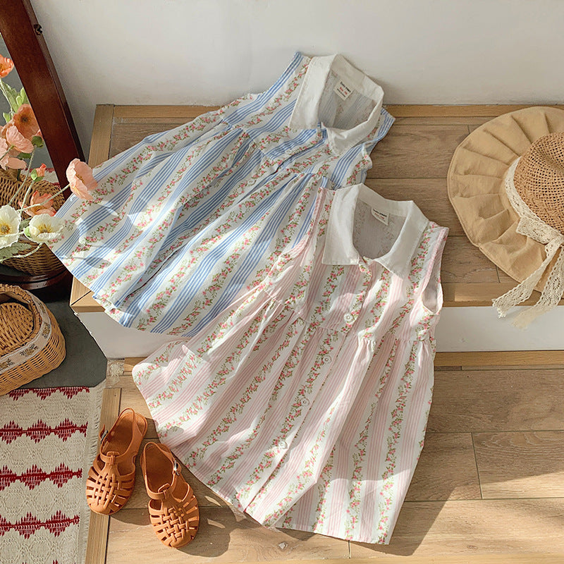 Vestido Golinha Floral Infantil