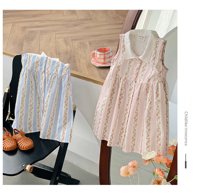 Vestido Golinha Floral Infantil