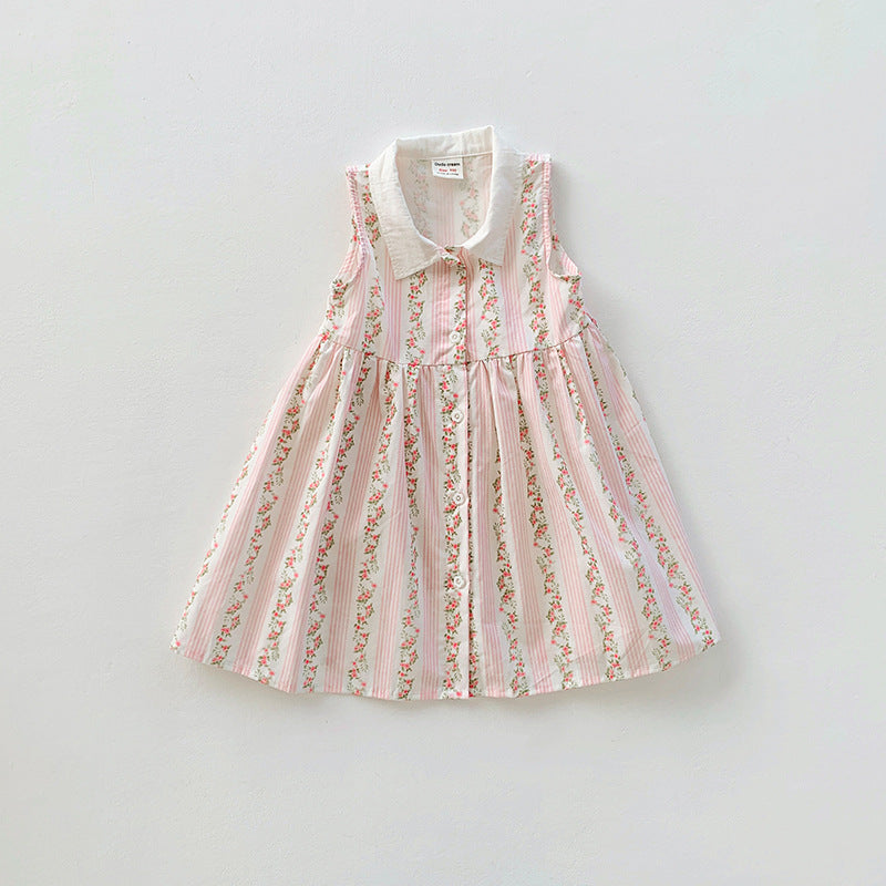 Vestido Golinha Floral Infantil