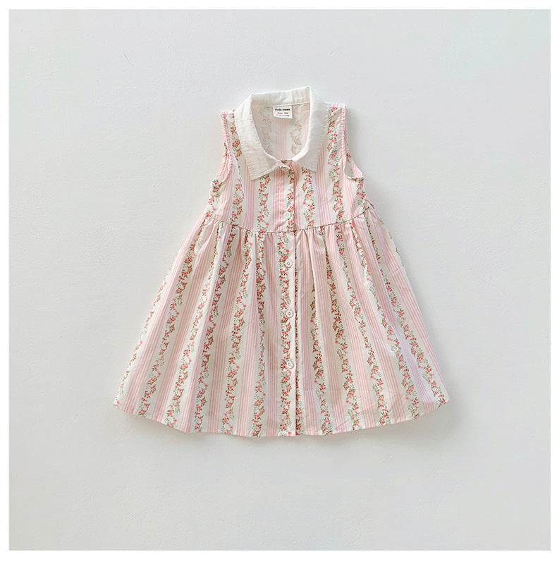 Vestido Golinha Floral Infantil