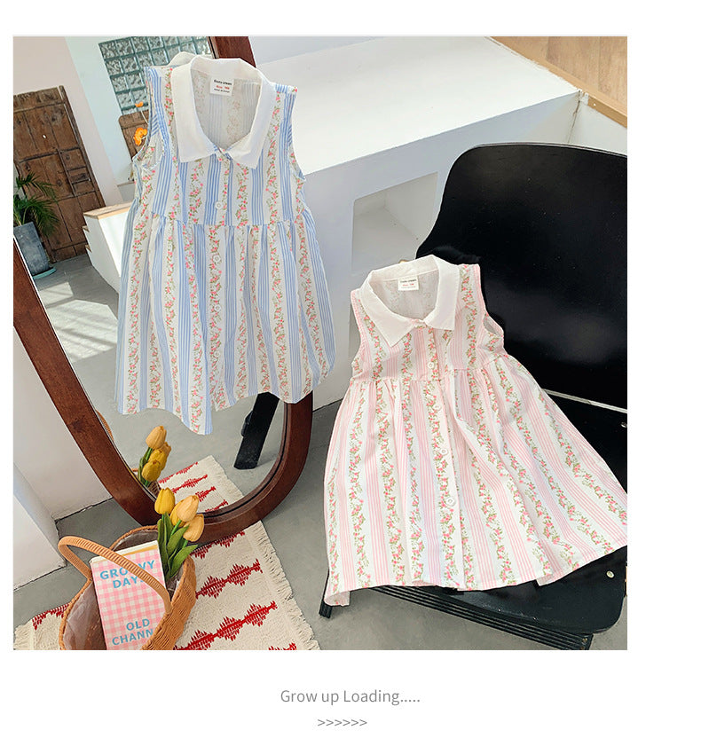 Vestido Golinha Floral Infantil