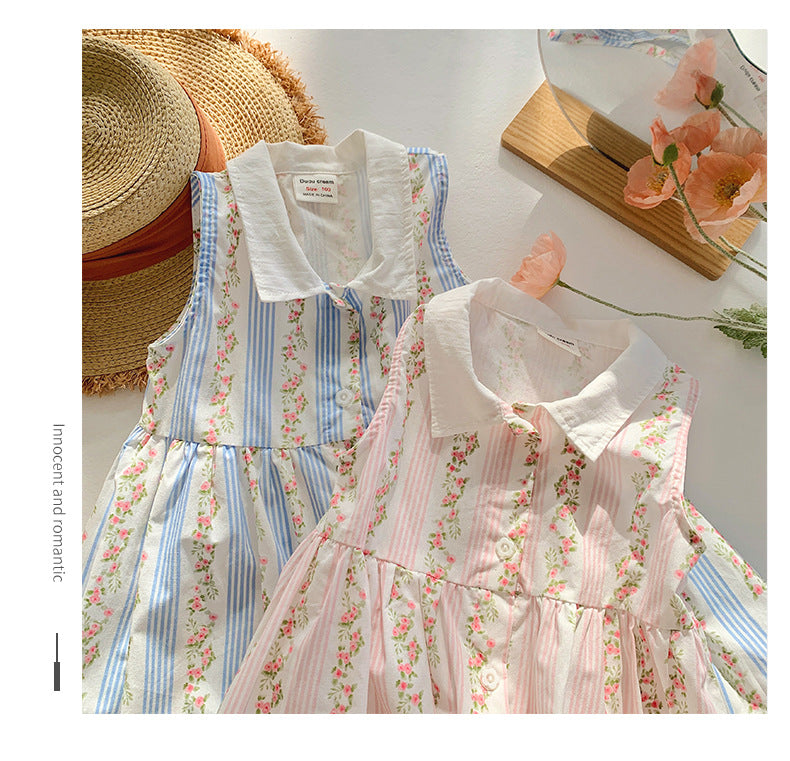Vestido Golinha Floral Infantil