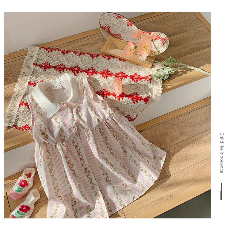 Vestido Golinha Floral Infantil