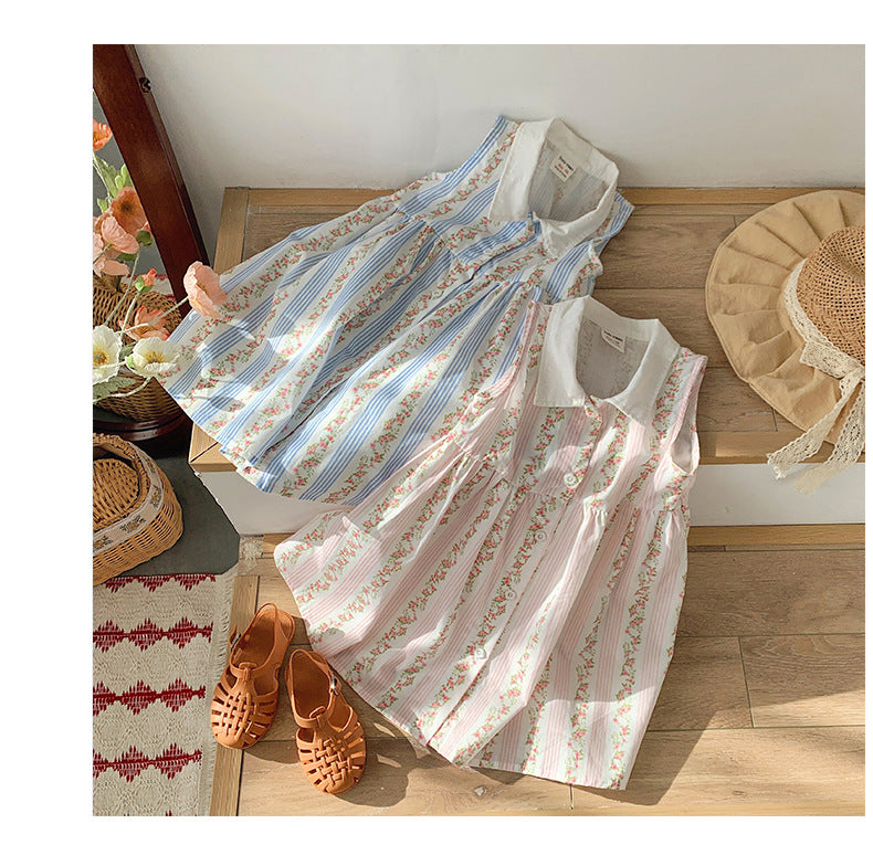 Vestido Golinha Floral Infantil