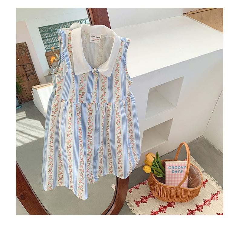 Vestido Golinha Floral Infantil