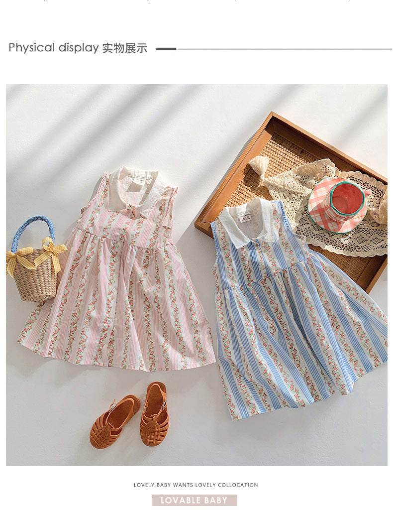 Vestido Golinha Floral Infantil