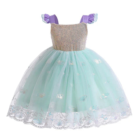 Vestido de Fiesta Infantil Sirena