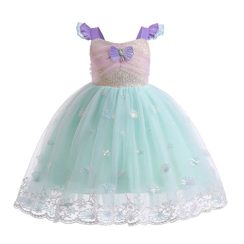 Vestido de Fiesta Infantil Sirena