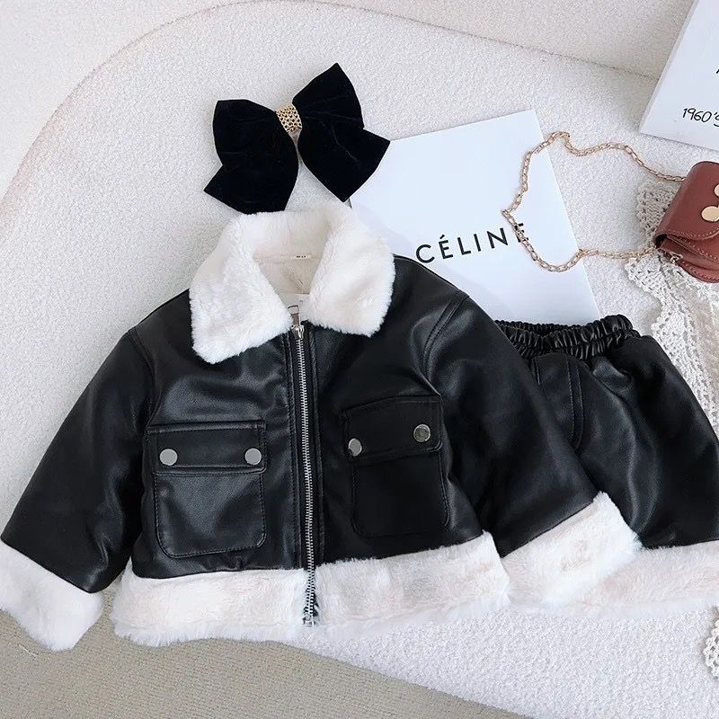 Conjunto Infantil Mujer Piel Peluda
