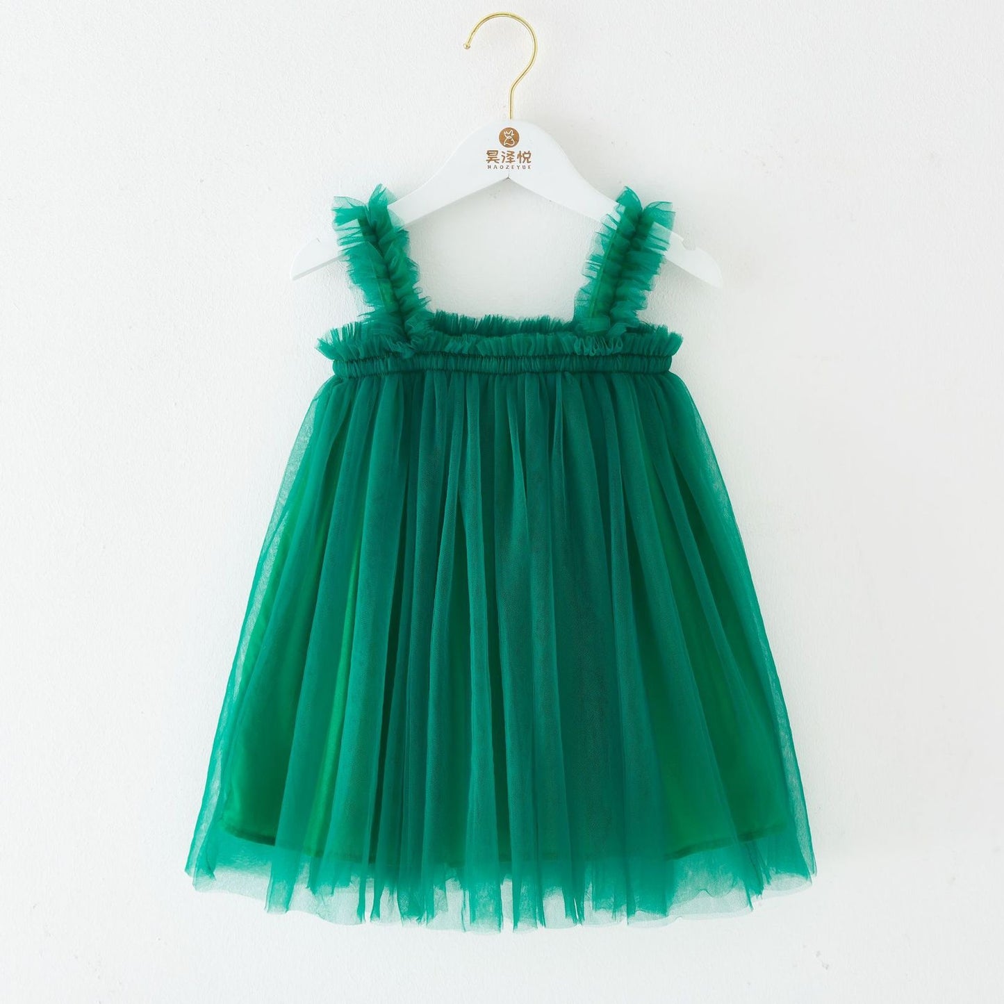 Vestido de Tul Verde