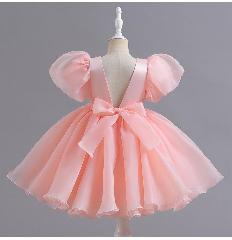 Vestido infantil de Tul Hinchado