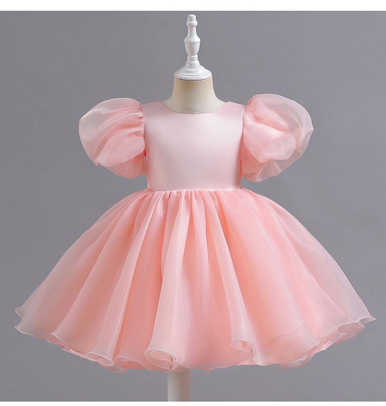 Vestido infantil de Tul Hinchado