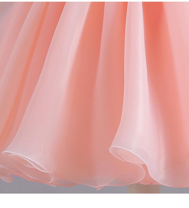 Vestido infantil de Tul Hinchado