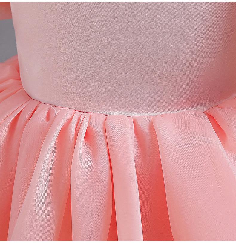 Vestido infantil de Tul Hinchado