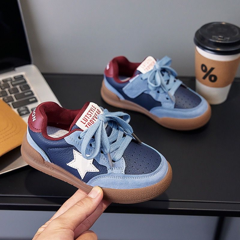 Zapatillas Infantiles Cadarço Estrela