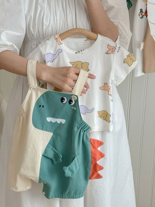 Mono Infantil con Estampado de Dinosaurios