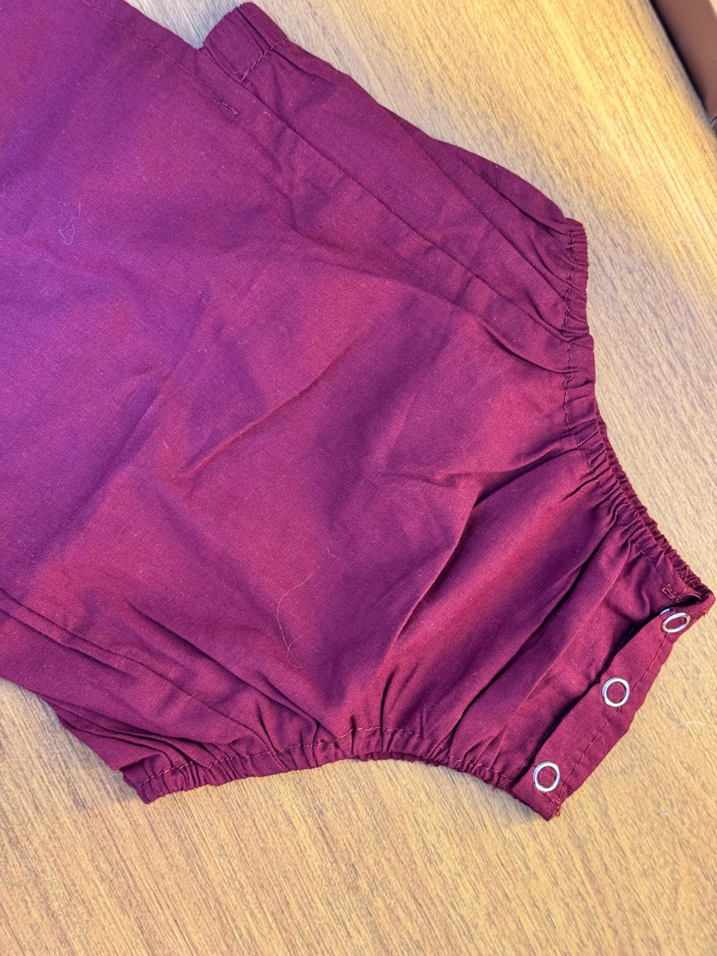 Body Infantil Verão Botões