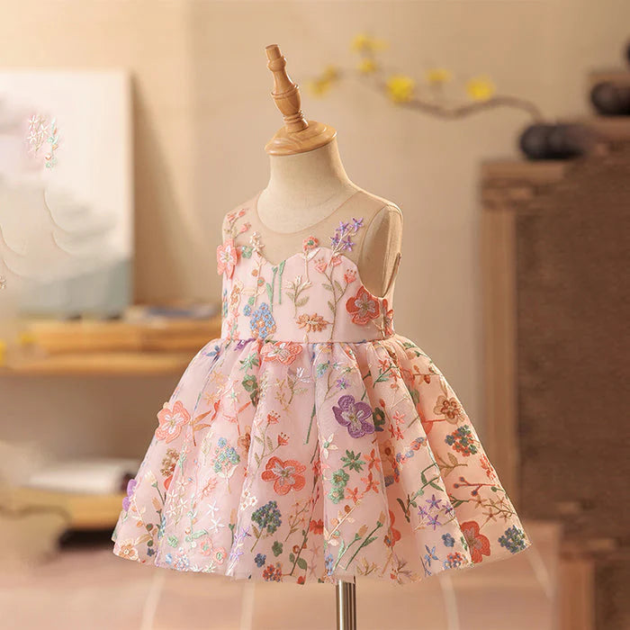 Vestido Iinfantil con Flores