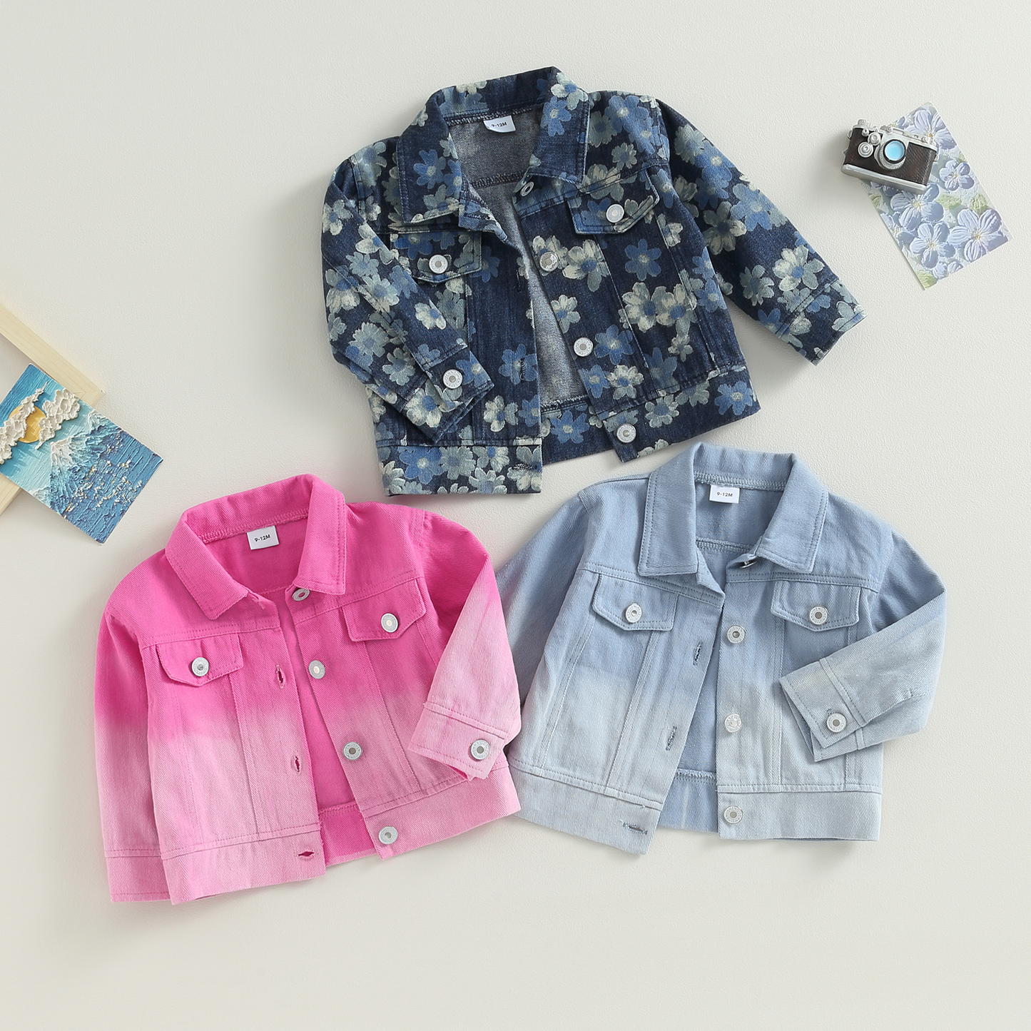 Chaqueta Infantil Jeans Botones